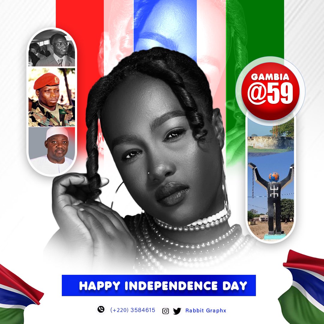ajabah11's tweet photo. Happy Independence Day Gambia ❤️🇬🇲 https://t.co/vLY8YWaNAt