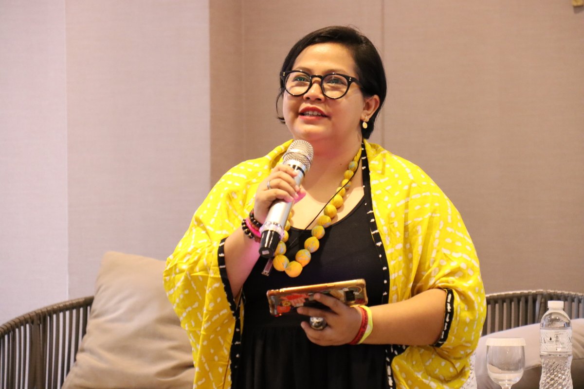 Di acara ini, Koordinator Nasional <a href="/IppiNasional/">Ikatan Perempuan Positif Indonesia</a> <a href="/ayuma_morie/">🤸🏻‍♀️</a> menyampaikan catatan pendokumentasian kasus kekerasan yang dilaporkan ke DELILA. Di antaranya, diskriminasi, seperti pemecatan karena status HIV &amp; pemaksaan kerja saat sakit, dan kekerasan &amp; pelecehan di tempat kerja.