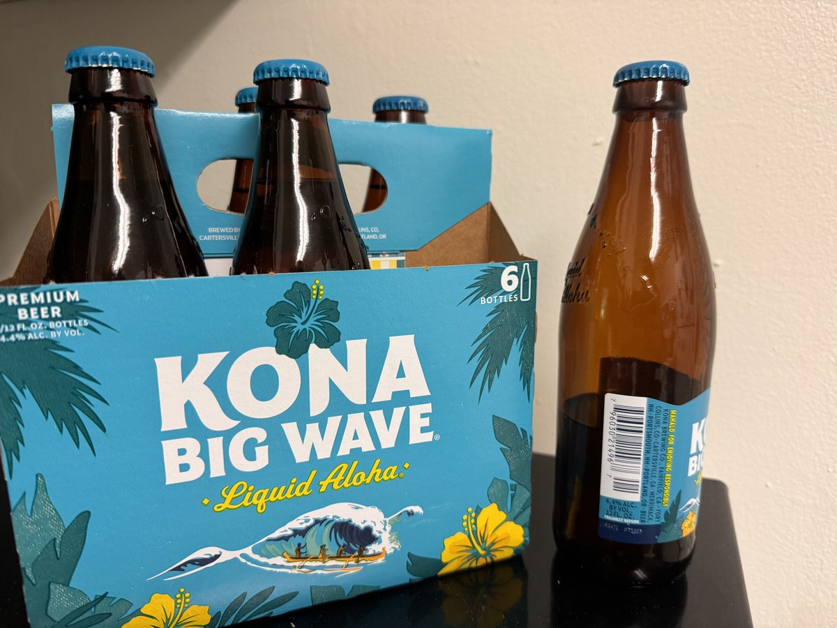 RocketeerPrince's tweet photo. Alright @KonaBigWave, who snuck a gulp on the bottling line? 🤨 https://t.co/M8NW6YYjSu