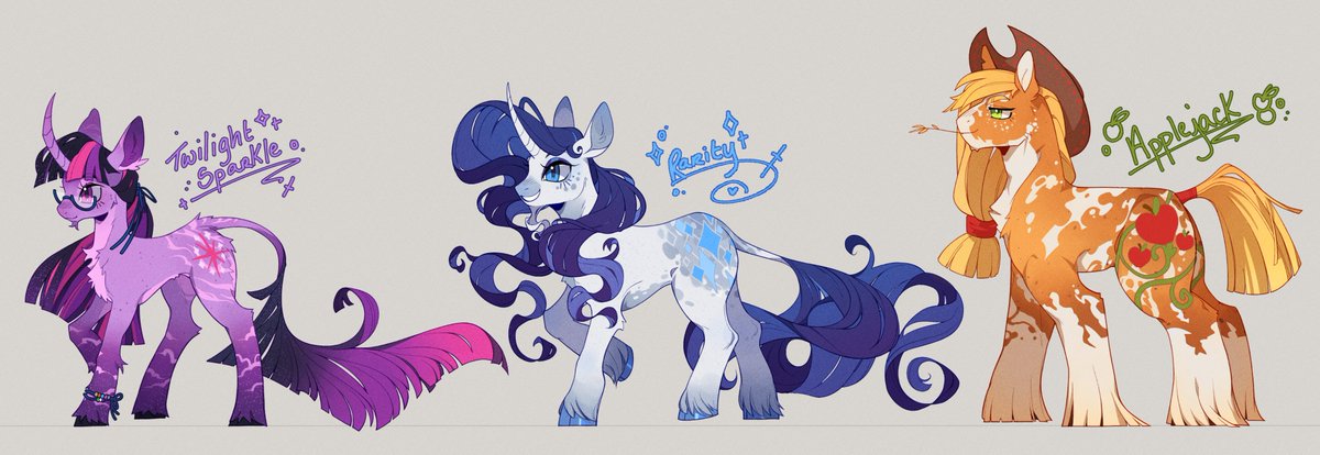 teeteekaa1's tweet photo. #MLP some gals before my pen died https://t.co/AxAEhe7C9Z