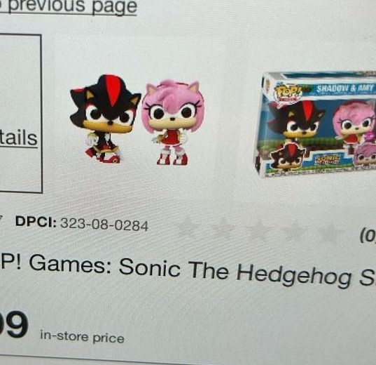 LVFunkoholics's tweet photo. ๐ฏ Con Exclusive Funko Pop 2 pack Shadow and Amy.
#funko #Pops #target #targetexclusive #target #mytargetstyle #targetstyle #fyp #funkos #Pops #vegas #sonic ๐ท thanks @yak_face #collectorshelpingcollectors #funkos #SonicTheHedeghog https://t.co/nAHKji3ey9
