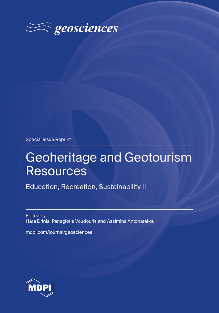 Geosciences_OA's tweet photo. 📔New Book Online @BooksMDPI
👉"#Geoheritage and #Geotourism Resources: #Education, Recreation, #Sustainability II"
🔗https://t.co/IVSL8aUydy
💁‍♀️Guest Editors: 
Prof. Dr. Hara Drinia @HDrinia , Prof. Dr. Panagiotis Voudouris, and Prof. Dr. Assimina Antonarakou https://t.co/SUMOSEjnPy
