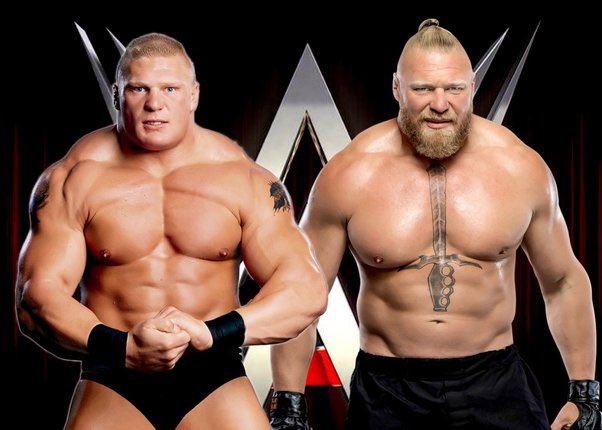 Tribal_Chef's tweet image. Since WWE are in the process of erasing Brock Lesnar from their history, here's a thread of some of the biggest moments involving Brock Lesnar with alternate outcomes