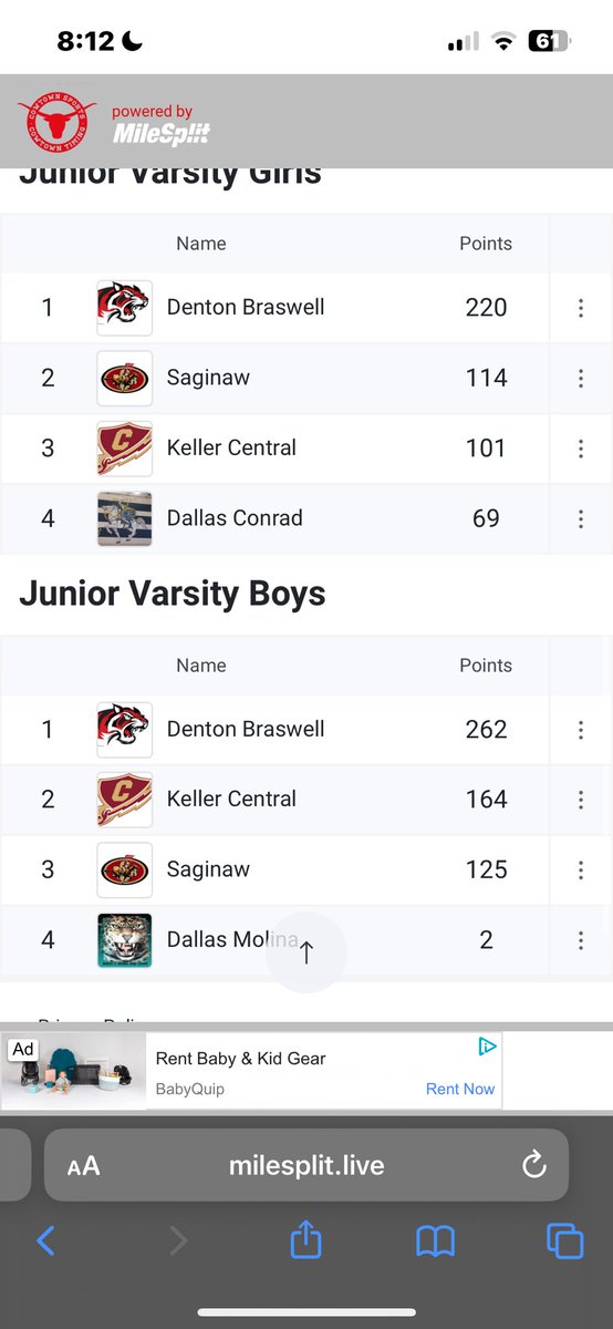 GarrickDP's tweet photo. First HS meet ever i showed out ‼️

(JV BOYS)
100m: 11.06🥉
4x1: 45.66 🥇( bad exchange )
4x2: 1:37.74 🥇

Braswell came out and showed out all across the board today great meet 💯 https://t.co/yAKJVmRdBQ
