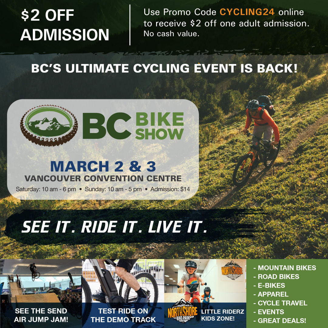 Mountain Bike BC (@mountainbikebc) on Twitter photo We are excited to be at <a href="/BCBikeShow/">BCBikeShow</a> if you want to visit us, use this coupon to get an entry discount.
See you there! We are excited to be at <a href="/BCBikeShow/">BCBikeShow</a> if you want to visit us, use this coupon to get an entry discount.
See you there!