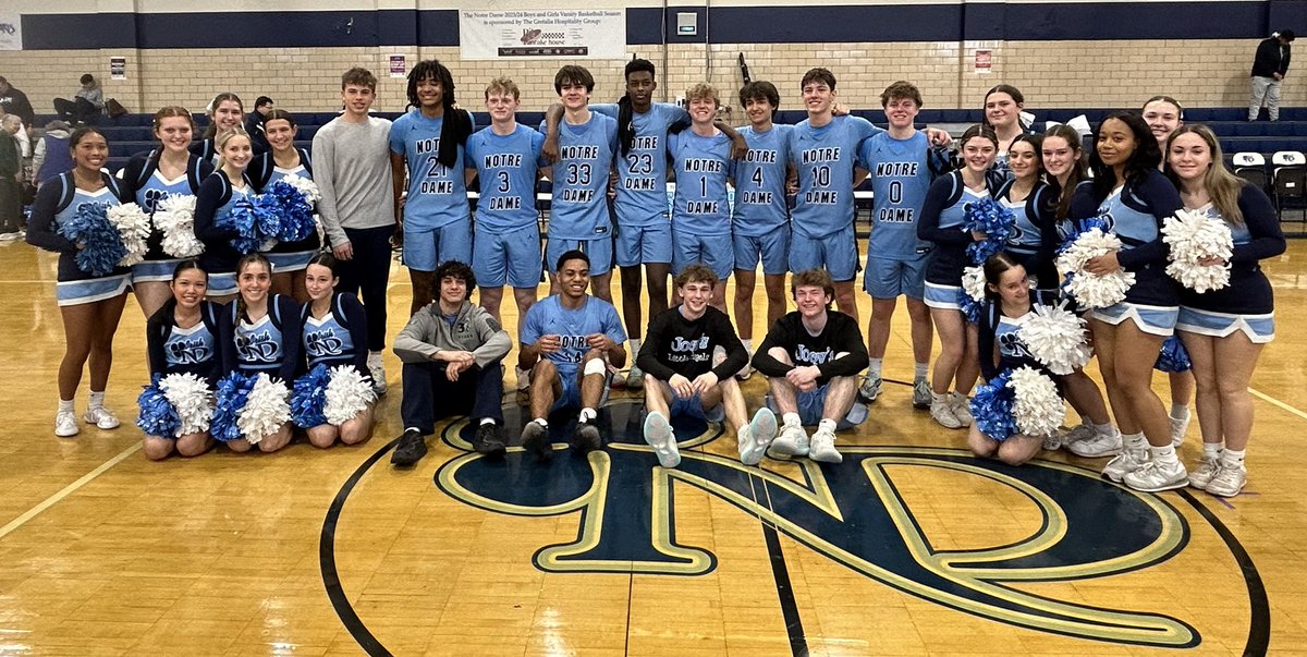 Congratulations to boys basketball on today’s Mercer County Invitational championship win over WWPN. Special thanks to Irish Cheer for all the support this season.