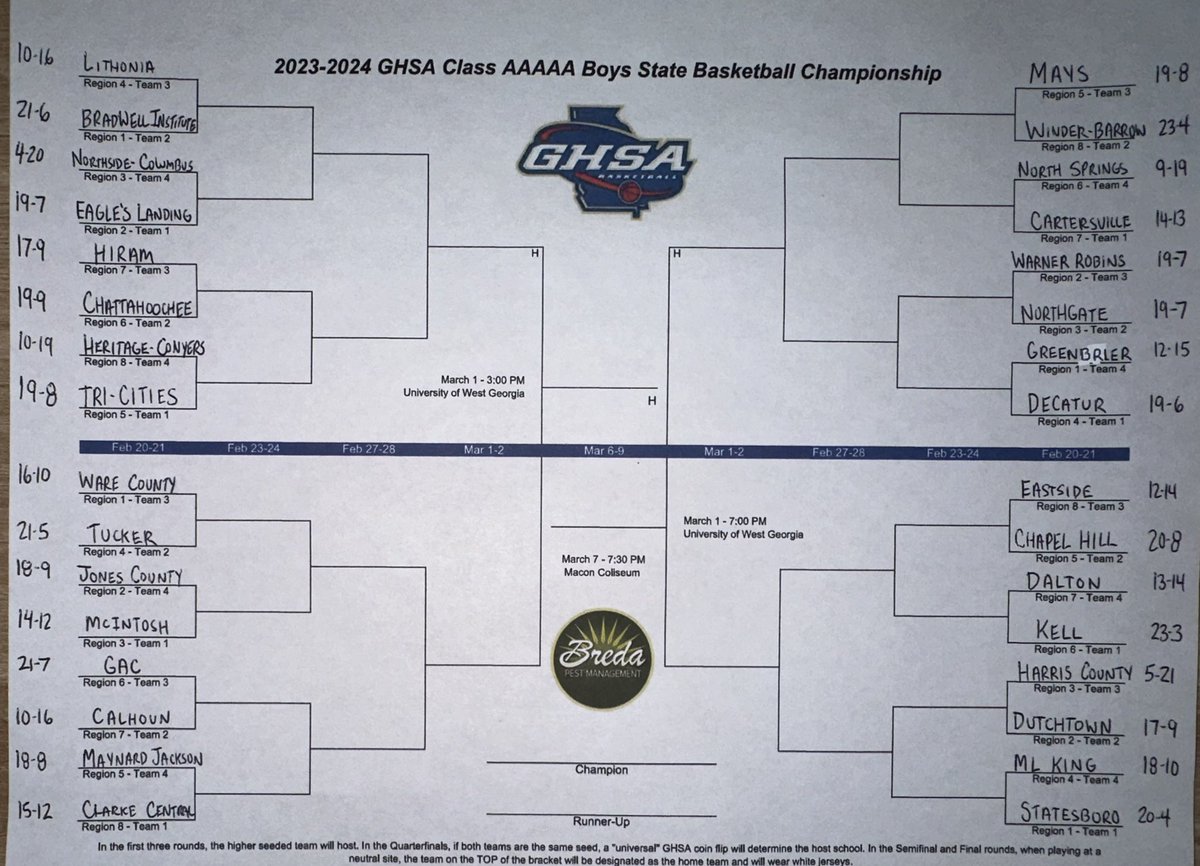 Kyle Sandy (@kylesandy355) on Twitter photo CLASS 5A <a href="/OfficialGHSA/">GHSA</a> BOYS BASKETBALL STATE PLAYOFFS
<a href="/CoachLenATL/">Coach Lenny Williams</a> <a href="/CalhounHoops/">Calhoun Basketball</a> <a href="/GladsBasketball/">GLADIATOR HOOPS</a> <a href="/Maysboysbball/">Mays Mens Basketball</a> <a href="/wbhshoopdoggs/">WBHS Hoop Doggs</a> <a href="/HoopsCanes/">CanesBoysHoops</a> <a href="/SouthDavisBoys/">WRHSBoysBasketball</a> <a href="/EHS_Hoops/">Eastside Eagle Hoops</a> <a href="/CHpantherBBALL/">Chapel Hill Boys Basketball</a> <a href="/Catamount_Hoops/">Dalton Basketball</a> <a href="/kell_hoops/">Kell Boys Basketball</a> <a href="/CountyHoopz/">HCHS TIGER HOOPS</a> <a href="/DHSDawgsBBball/">DHSBoysBasketball&TipOffClub</a> <a href="/MLKLionsHoops/">MLK High School Boys Basketball</a> CLASS 5A <a href="/OfficialGHSA/">GHSA</a> BOYS BASKETBALL STATE PLAYOFFS
<a href="/CoachLenATL/">Coach Lenny Williams</a> <a href="/CalhounHoops/">Calhoun Basketball</a> <a href="/GladsBasketball/">GLADIATOR HOOPS</a> <a href="/Maysboysbball/">Mays Mens Basketball</a> <a href="/wbhshoopdoggs/">WBHS Hoop Doggs</a> <a href="/HoopsCanes/">CanesBoysHoops</a> <a href="/SouthDavisBoys/">WRHSBoysBasketball</a> <a href="/EHS_Hoops/">Eastside Eagle Hoops</a> <a href="/CHpantherBBALL/">Chapel Hill Boys Basketball</a> <a href="/Catamount_Hoops/">Dalton Basketball</a> <a href="/kell_hoops/">Kell Boys Basketball</a> <a href="/CountyHoopz/">HCHS TIGER HOOPS</a> <a href="/DHSDawgsBBball/">DHSBoysBasketball&TipOffClub</a> <a href="/MLKLionsHoops/">MLK High School Boys Basketball</a>