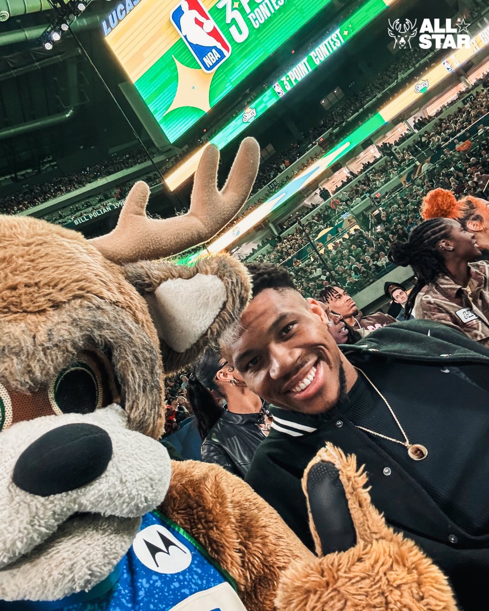 Ever seen a selfie with a deer and a goat?
