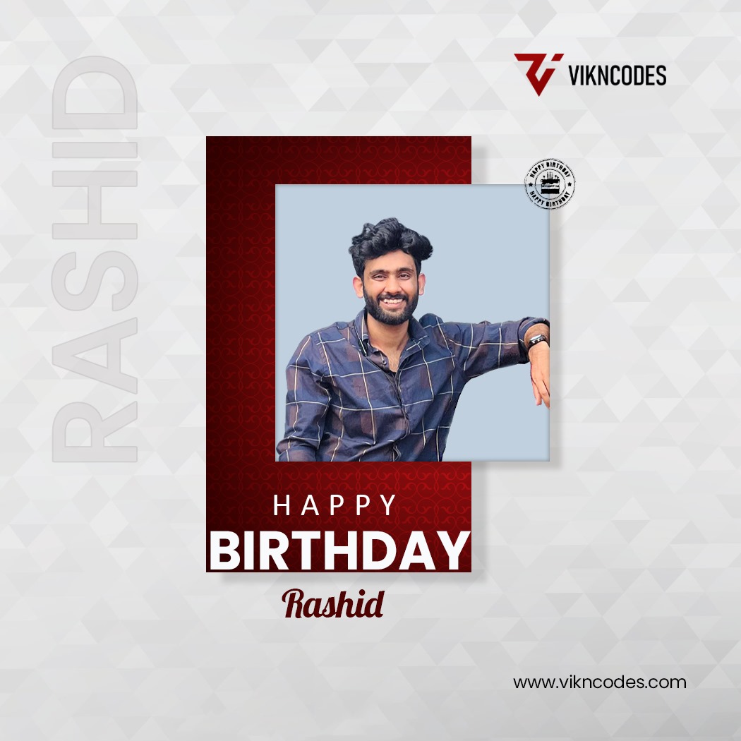 ViknCodes's tweet photo. 🎂🍰Wishing our dedicated teammate, Rashid, a day as extraordinary as their work output! Happy Birthday and here's to another year of 🎂achieving milestones together!🥳

#CelebratingYouInStyle #AnotherYearWiser #BirthdayJoyride
#PartyLikeItsYourBirthday #CakeAndConfettiDay https://t.co/xQuWNsfim1
