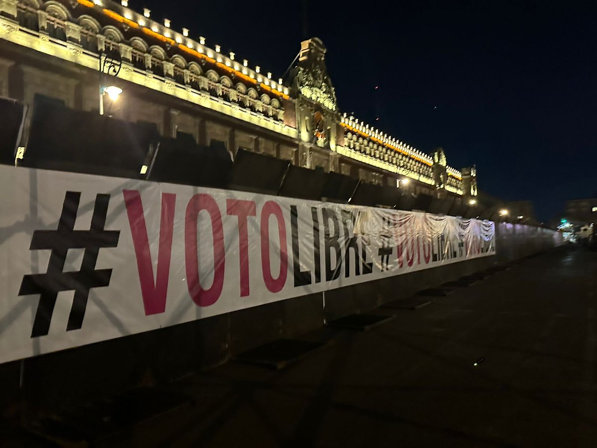 Un preludio de lo que viviremos mañana.

#YoSiVoyALaMarcha