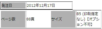注文履歴残っとったわ
しかもこの小説本別に段組みもしてなかった気がする(終わり) 