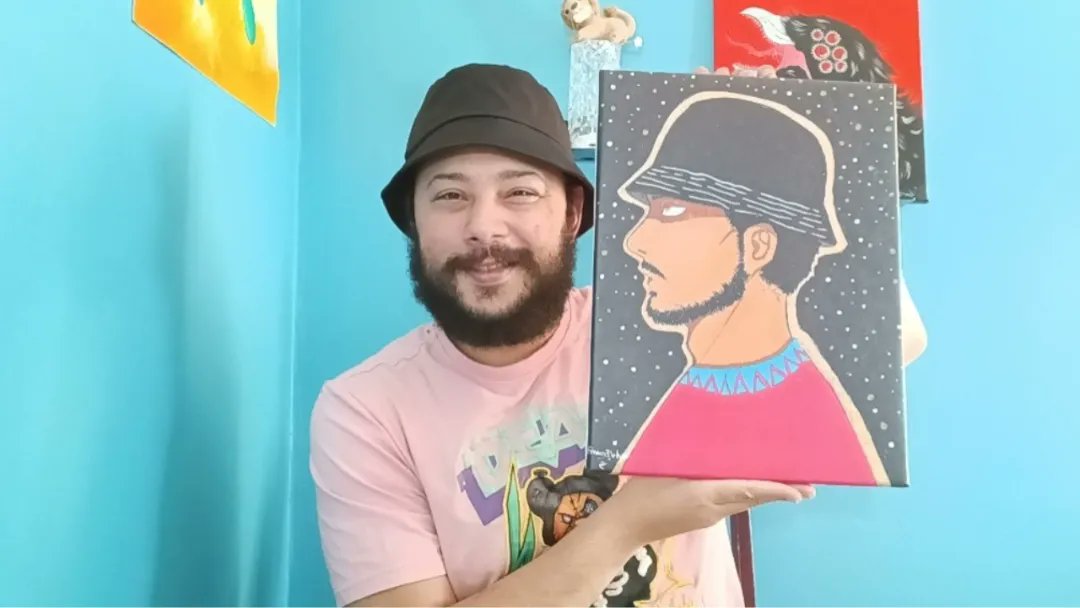 Georg_3e's tweet photo. Guess who got fan art made of them? Me! 
I thank them For this amazing work of art i love it!
Check it out my Unboxing of this here 
https://t.co/iWRuOfDRAM https://t.co/TW1s78dn5w