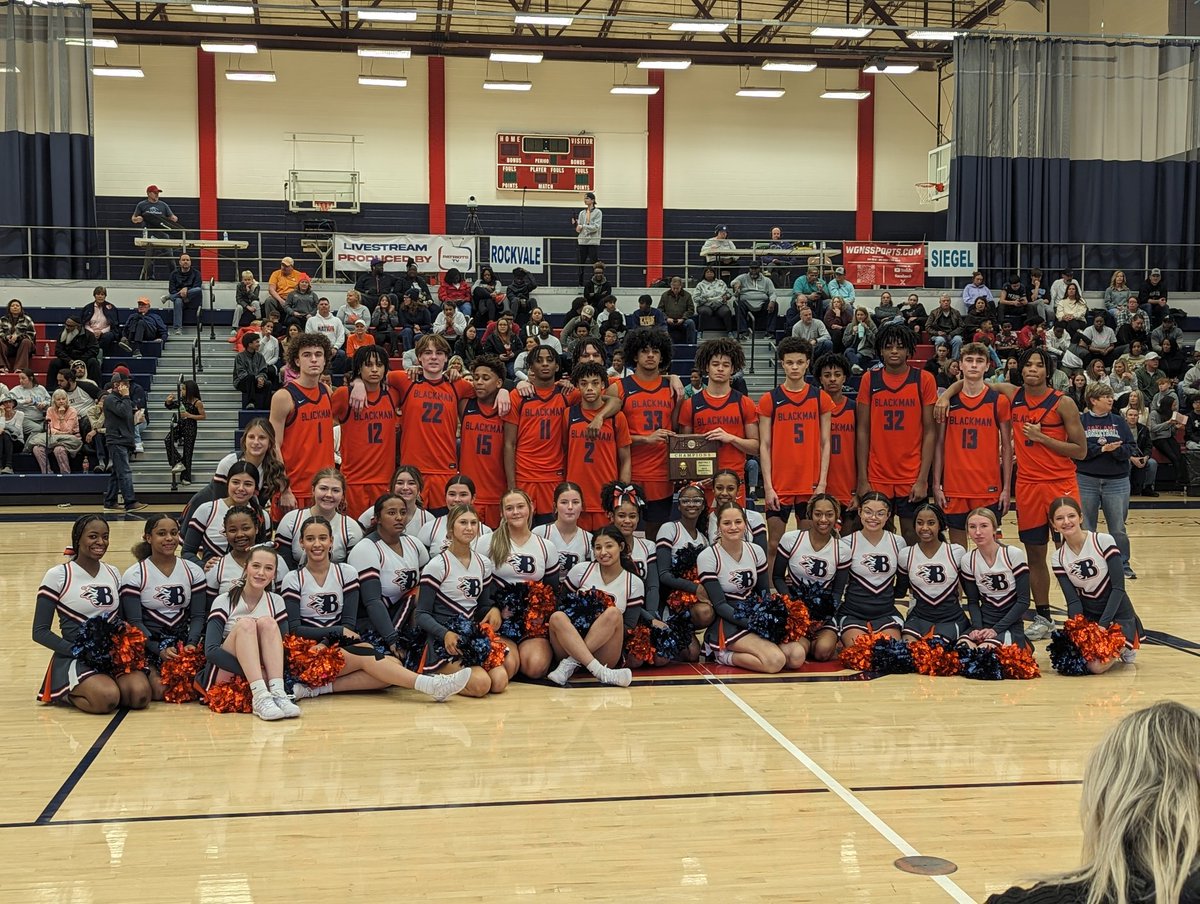 Make it a sweep! District champs! Congratulations, <a href="/BLAZE_HOOPS/">Blackman Basketball</a>
#WeAreBlackman