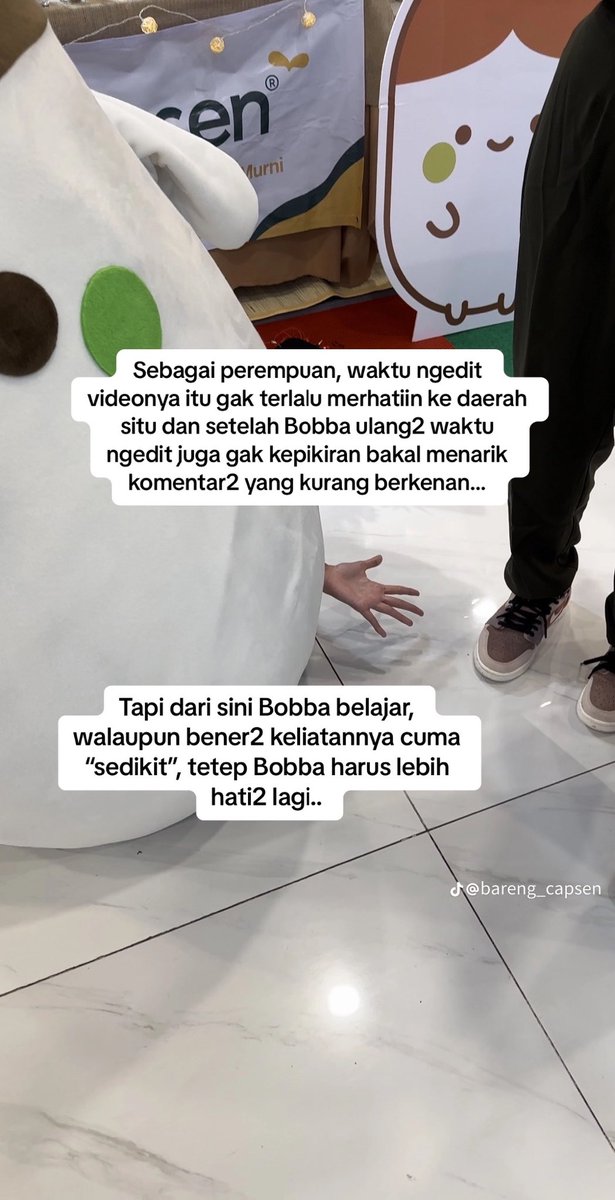 Maskot brand aja kena pelecehan