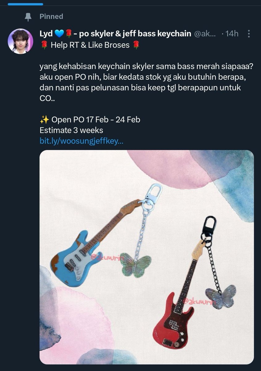 Lets celebrate our leader birthday 🎂 

✨️ GIVEAWAY ✨️
🌹 FOR FOLLOWER BLACKROSE ONLY 🌹
Prize: Miniature Skyler 🩵💙

rules on pic below
not include shipping
shipping CHECKOUT ONLY by shopee on 2.25
open for: 🇮🇩🇲🇾🇸🇬🇹🇭🇵🇭