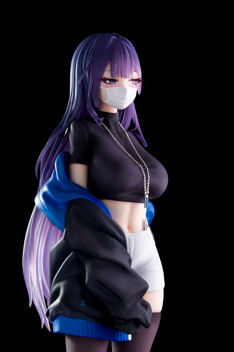 maxcute（@maxcuteyy）「マスク少女-ユナ illustration by Biya