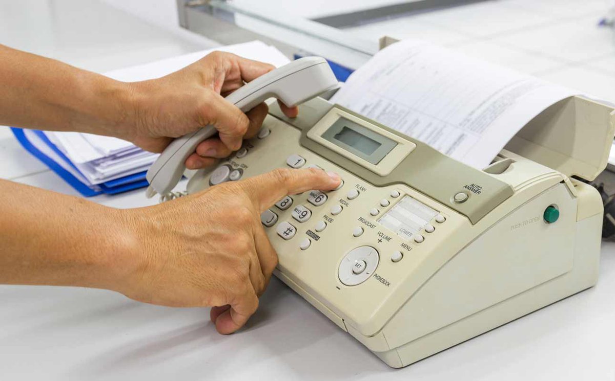Even as we talk about the great advances of healthcare, they still depend on fax machines.

#foodishealth