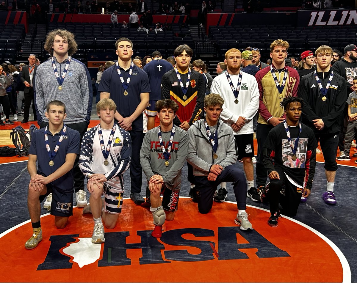 🤼‍♂️2⃣0⃣2⃣4⃣ #IHSA INDIVIDUAL WRESTLING STATE FINALS 🏅

🥇Congratulations to the 1⃣4⃣ individuals who won IHSA Class 2⃣A Individual Wrestling State Championships!

🔗FULL RESULTS▶️trackwrestling.com/tw/Login.jsp?t…