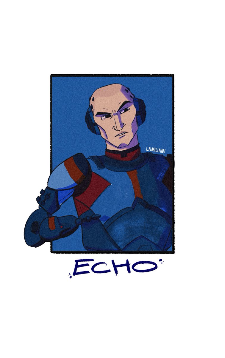 lamiliani's tweet photo. Almost forgot to post it here lmaoo #TheBadBatch #echotbb #thebadbatchfanart #tbb https://t.co/13qvGzcE4r