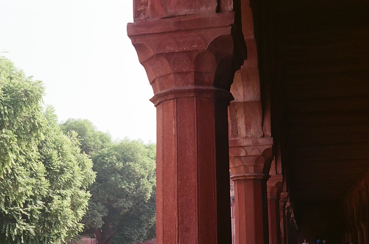 An enduring memorial to love. Photographs of the Taj Mahal taken with my father’s vintage Praktica camera.