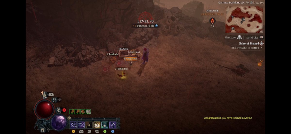 YermomSlays's tweet photo. Some Saturday fun while hitting my Level 90 milestone on HC Diablo. #DiabloIV #Diablo #Xbox https://t.co/aAwAJMeitf