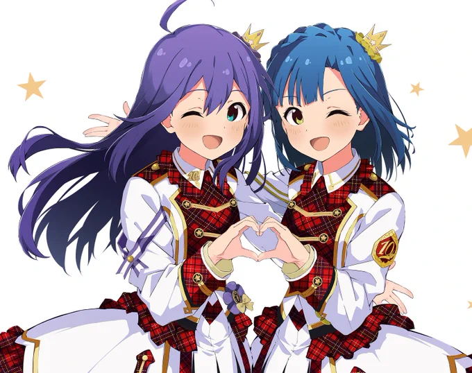 ミリAct-4、kyoさん主催のフラスタであんゆりを描かせていただきました。 