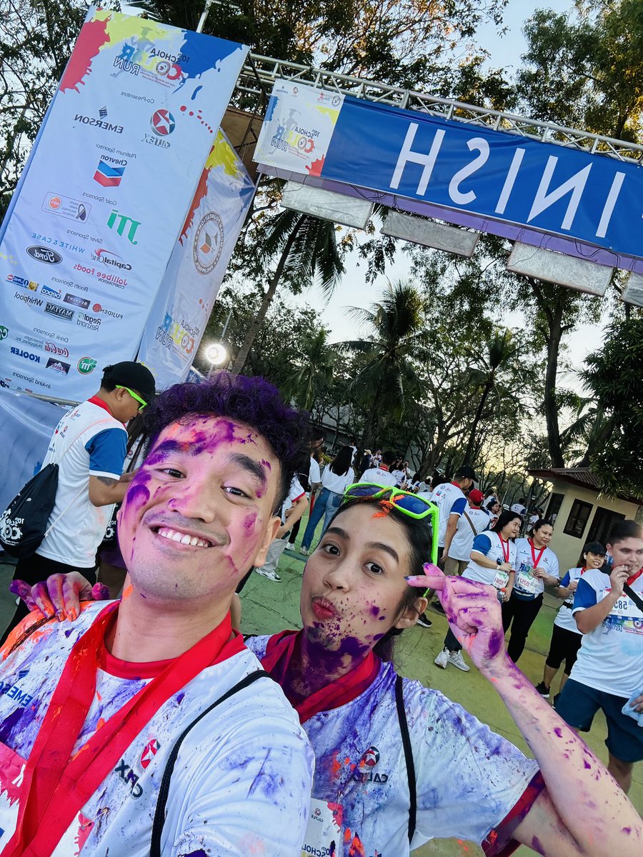 lagascajohn23's tweet photo. We were in screaming colors. #ColorRun2024 https://t.co/7E5yu9ORrJ