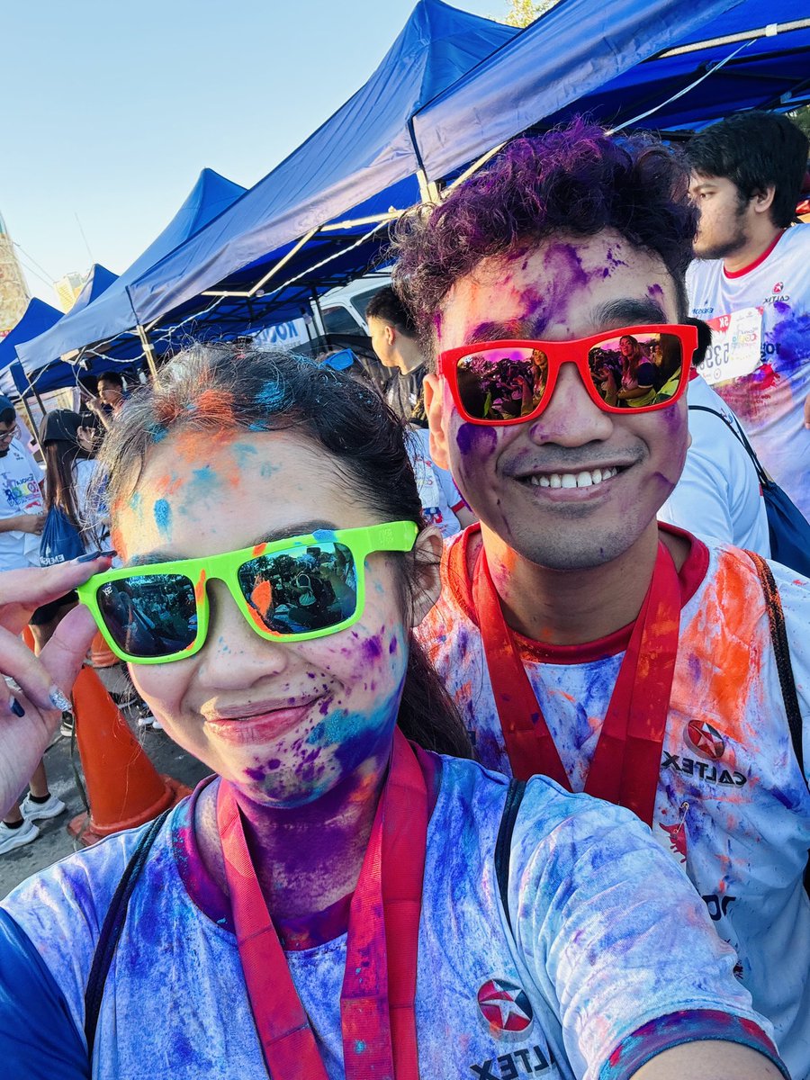 lagascajohn23's tweet photo. We were in screaming colors. #ColorRun2024 https://t.co/7E5yu9ORrJ