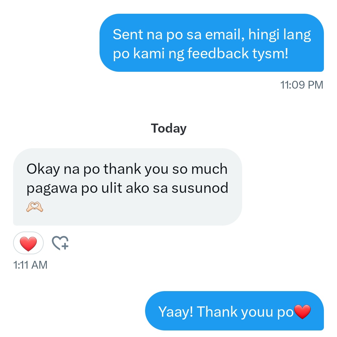 acadcommservic5's tweet photo. Happy Sunday everybody!😄

📢SATISFIED CLIENTS ALERT!⚠️🚨 
✅️ we give discounts kahit 1st time client ka pa!
✅️ we consider your budget as much as we can!

Thank you so much po sa tiwala🫶🏻 May slots pa po, DM na😁📩

tags: commstwt, acadcomms, lf commissioner, rushcomms https://t.co/liWAhvZIDo