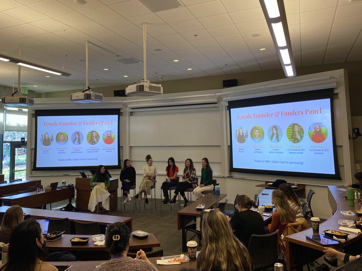 Danielle Jing (@daniellejing) on Twitter photo Super honored to be on a Female Founders & Funders panel last week alongside amazing women Sydney Sykes, <a href="/nicoleonyoo/">Nicole Chung</a>, <a href="/lizziematusov/">lizzie 💥</a>, and <a href="/mikastefanie/">Mika Eddy (Wang) 王美华</a>
Loved meeting all of the amazing women founders at the GSB✨ Super honored to be on a Female Founders & Funders panel last week alongside amazing women Sydney Sykes, <a href="/nicoleonyoo/">Nicole Chung</a>, <a href="/lizziematusov/">lizzie 💥</a>, and <a href="/mikastefanie/">Mika Eddy (Wang) 王美华</a>
Loved meeting all of the amazing women founders at the GSB✨