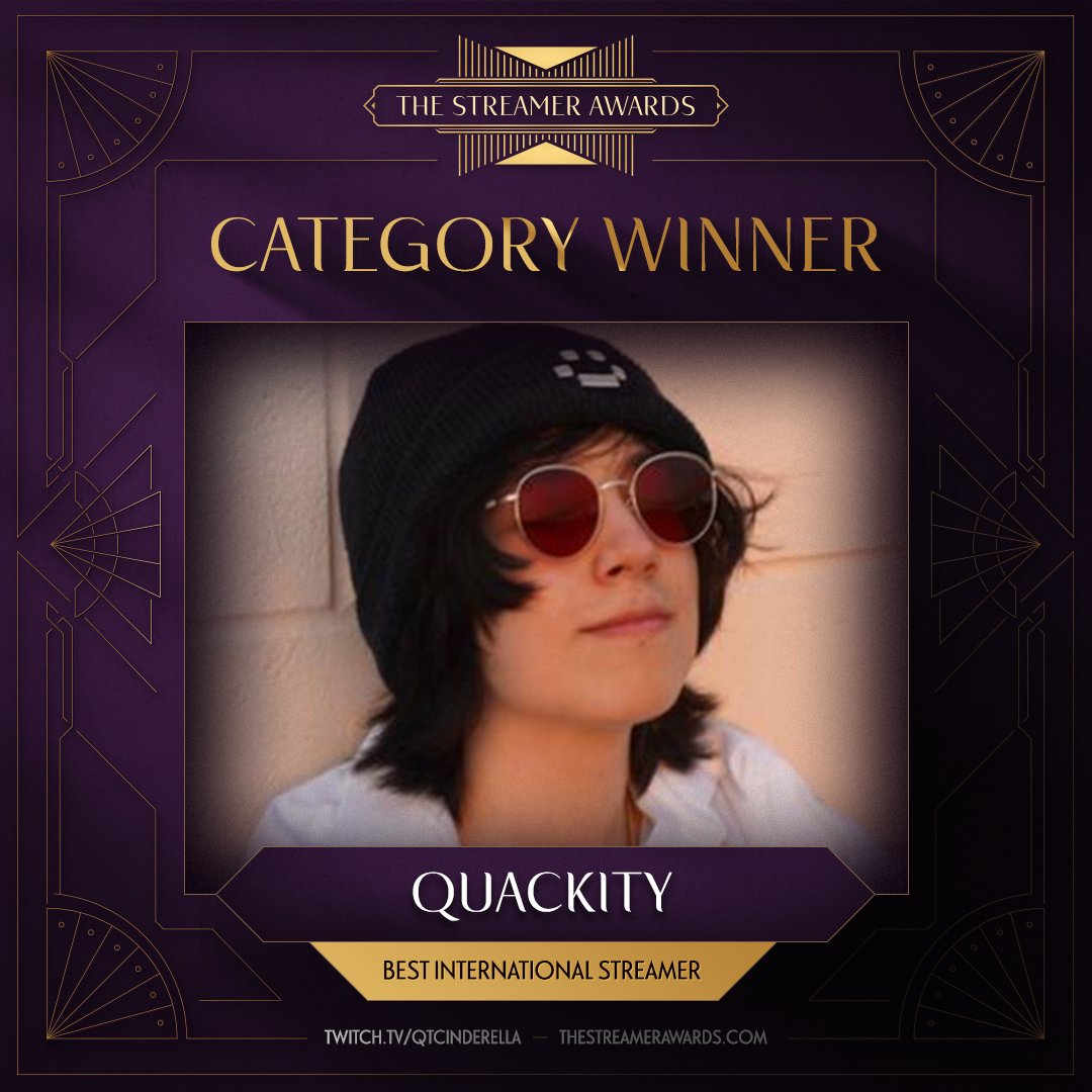 HE BUILT A BRIDGE ON THE QSMP TO CONNECT SO MANY COMMUNITIES. YOUR BEST INTERNATIONAL STREAMER IS @Quackity CAN WE GET SOME MORE QUACKITY 🦆 IN CHAT? twitch.tv/qtcinderella