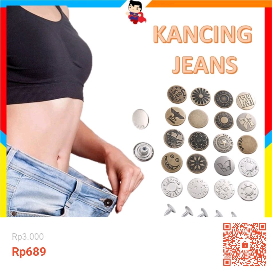 Apa kabar grup Whatsapp kalian? Masih gaduh tentang hasil pemilu? 

Kancing jeans logam tusuk tanpa dijahit hanya Rp 689 di Shopee  shope.ee/9A0SDfTdIB?sha… #ShopeeID