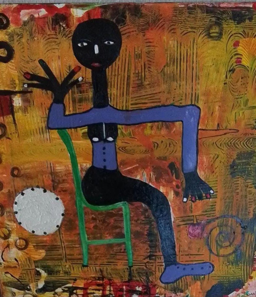 JMCambaceres's tweet image. #ThomasLegrain DG de C&amp;amp;D souhaite que les écoles du Groupe prennent initiatives dans domaines des #arts et du #sport. Pour cela contacts avec des artistes peintres  en #Afrique. #SoniaDjedatin au #Bénin style néo-naïf, onirique et #YouanBi au #Togo plus figuratif, portraitiste.