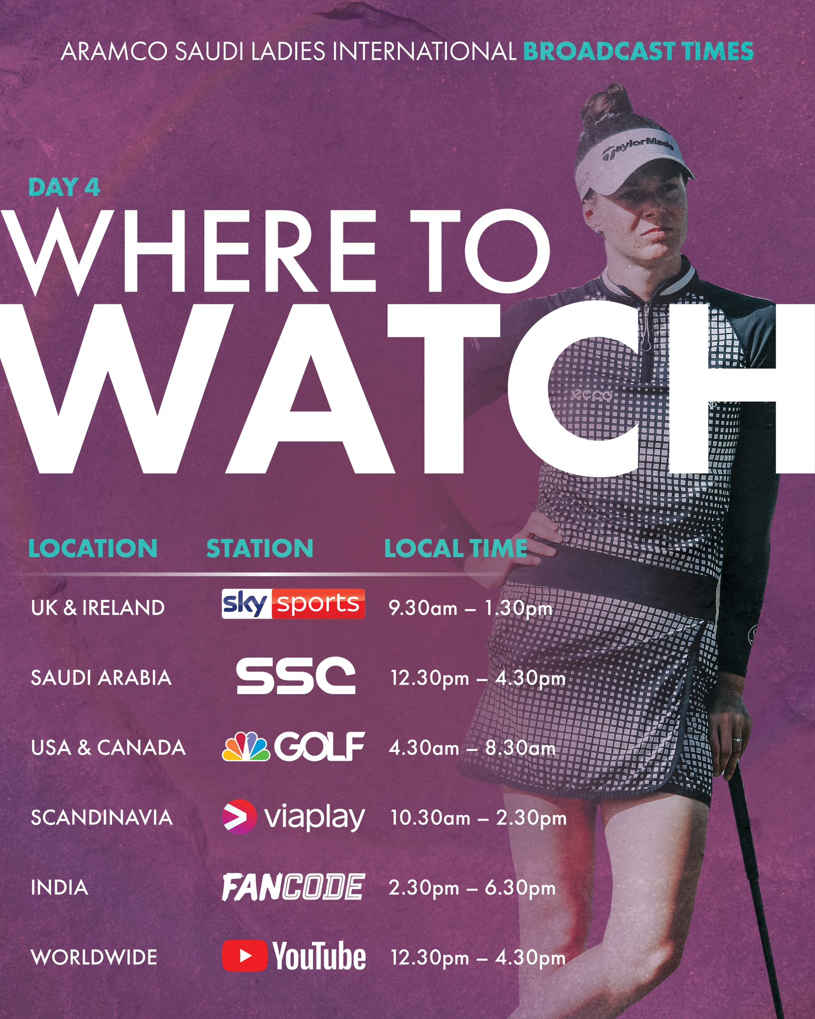 Aramco Saudi Ladies International AramcoLadiesInt X