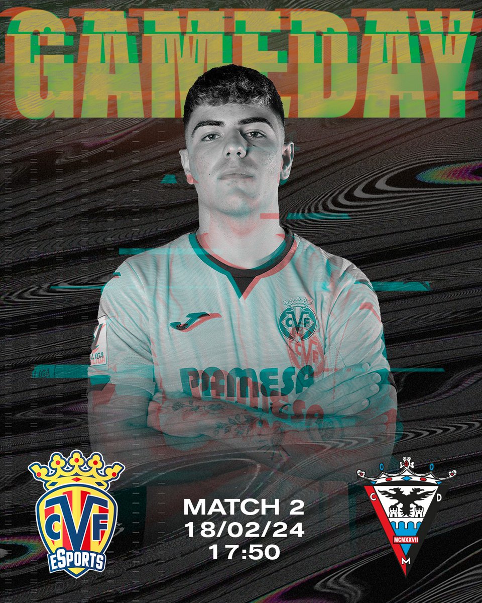 Contando las horas para el debut de nuestro jugador <a href="/jowimagic/">Joel Leiva</a> 🐍 vamos a por esos 6 puntos para ponernos en una buena posición! 🔝

⚔️ 17:00 vs <a href="/Getafe_Esports/">Getafe C.F. Esports</a> 
⚔️ 17:50 vs <a href="/CDMirandes/">Club Deportivo Mirandés</a> 

A guanyar! 💛💛

#EndavantVillarreal