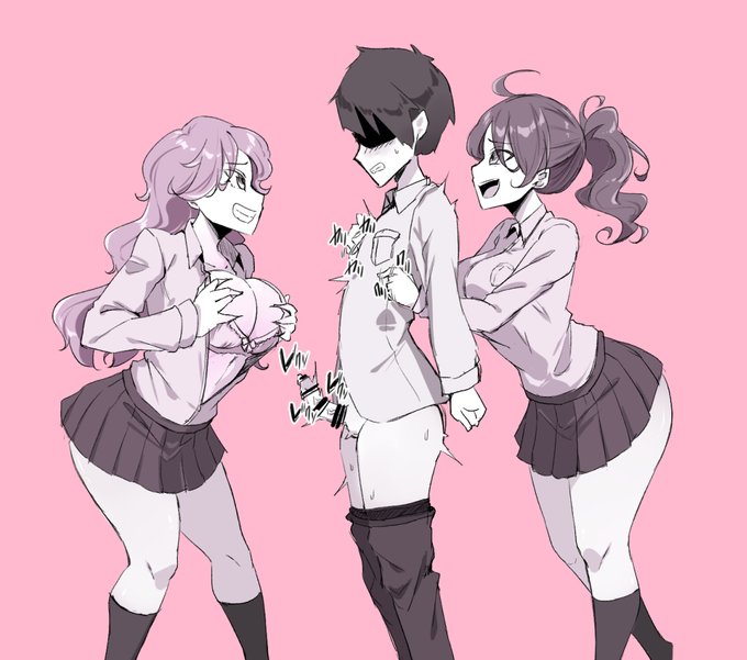 制服だとペニバンとかのプレイ描くの難しくて悩む