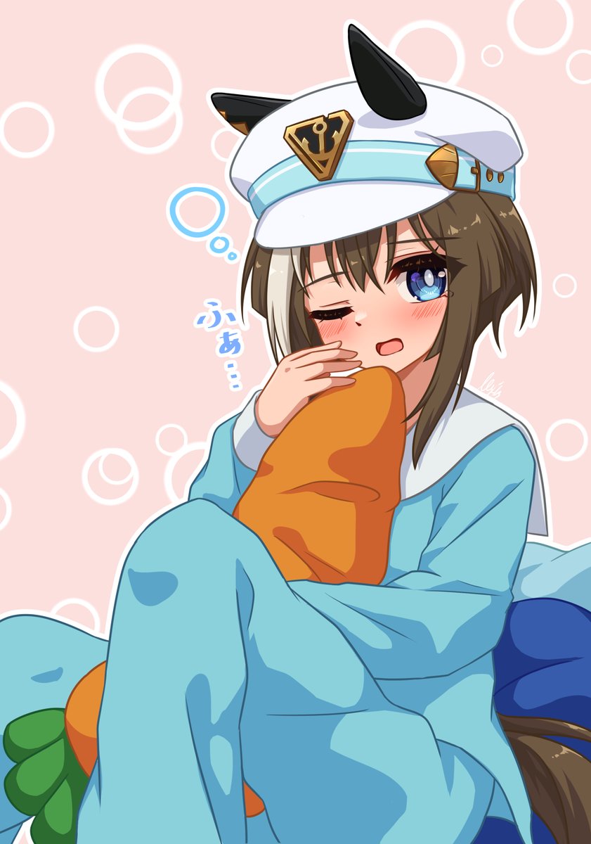 ウマ娘「パジャマシュヴァル#ウマ娘 」|Lexisのイラスト
