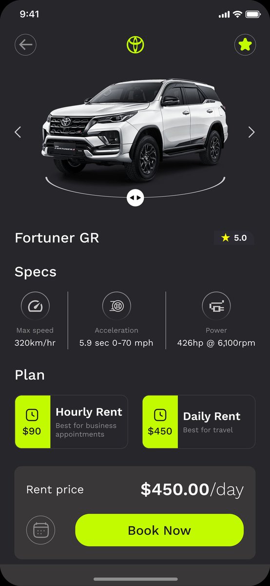Driving a luxury car offers a unique experience,  and renting one is an affordable  way to enjoy it .

Here is my design for a Luxury Car Rental Mobile App, where users can effortlessly select and book a luxury car for rent. 

#uxdesign #uidesign #luxurylifestyle #mobileappdesign