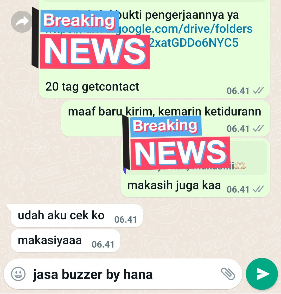 nanaa || jasa buzzer sosmed tweet media