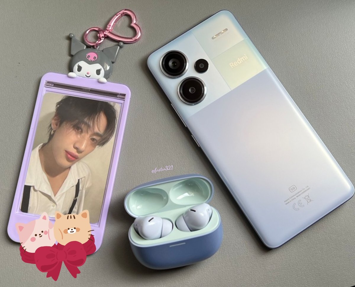 fastw321's tweet photo. หูฟังมาแล้ว สีน่ารักมากพาสเทล พาสใจ เสียงดีด้วย เลิฟเลย 💜#RedmiNote13SeriesxBamBam
#มือถือของแบมแบม #BamBam 
#โดดเด่นในทุกช็อต #RedmiBuds5Pro
@XiaomiThailand @BamBam1A https://t.co/9DdyfhC1zJ