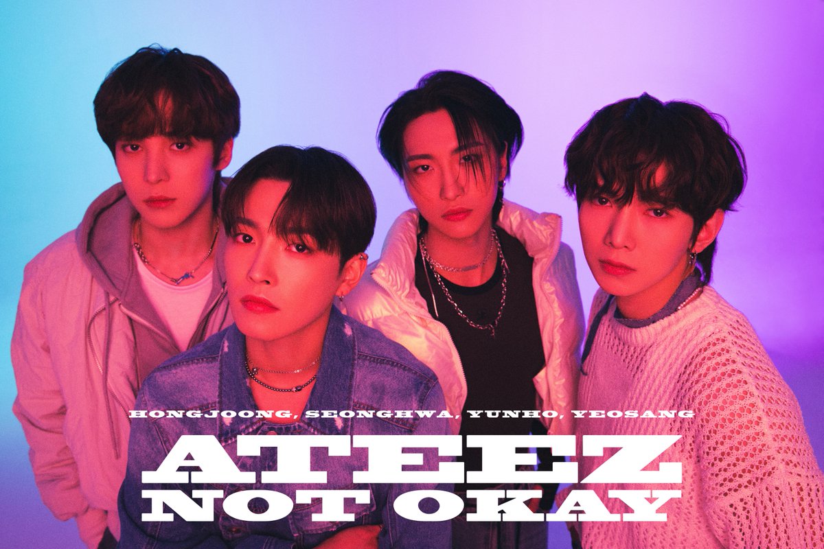 📷] ATEEZ JAPAN 3RD SINGLE「NOT OKAY」 Concept Photo Unit ver. B