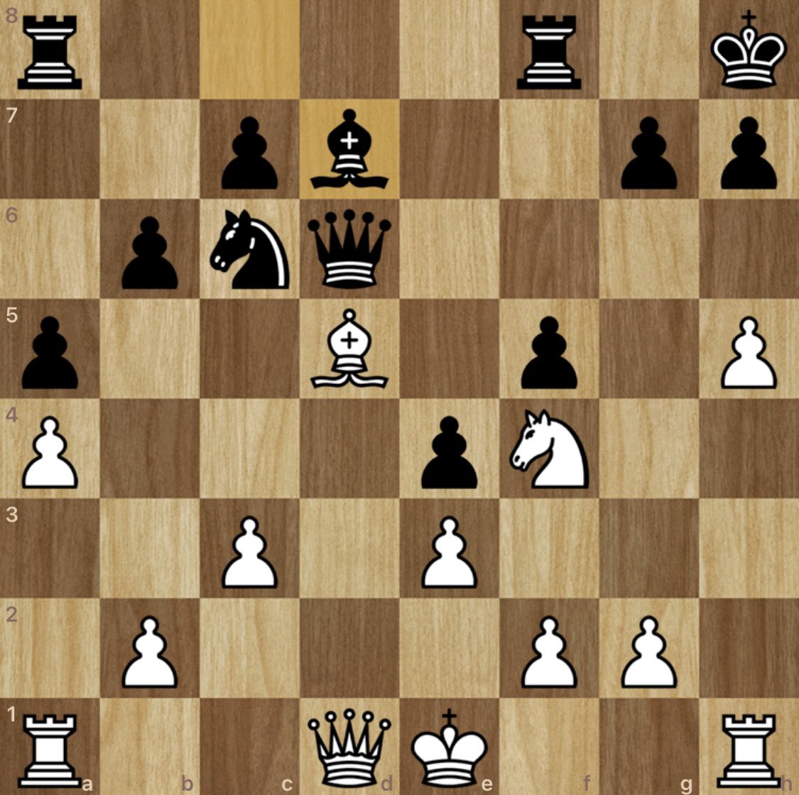 TheTrueKraym's tweet image. How can you NOT be in LOVE with ♟️?🤷🏻♂️
This is a position I was planning for, but couldn’t quite get there…
Reconstructed for educational reasons.
Can you see the lines following!? 🧐
@chesscom @theblackjack132 #chess #chessmagic #chessisamazing #TalWannaBe 🧙♂️🪄✨…🐴…🥷…👸..😱