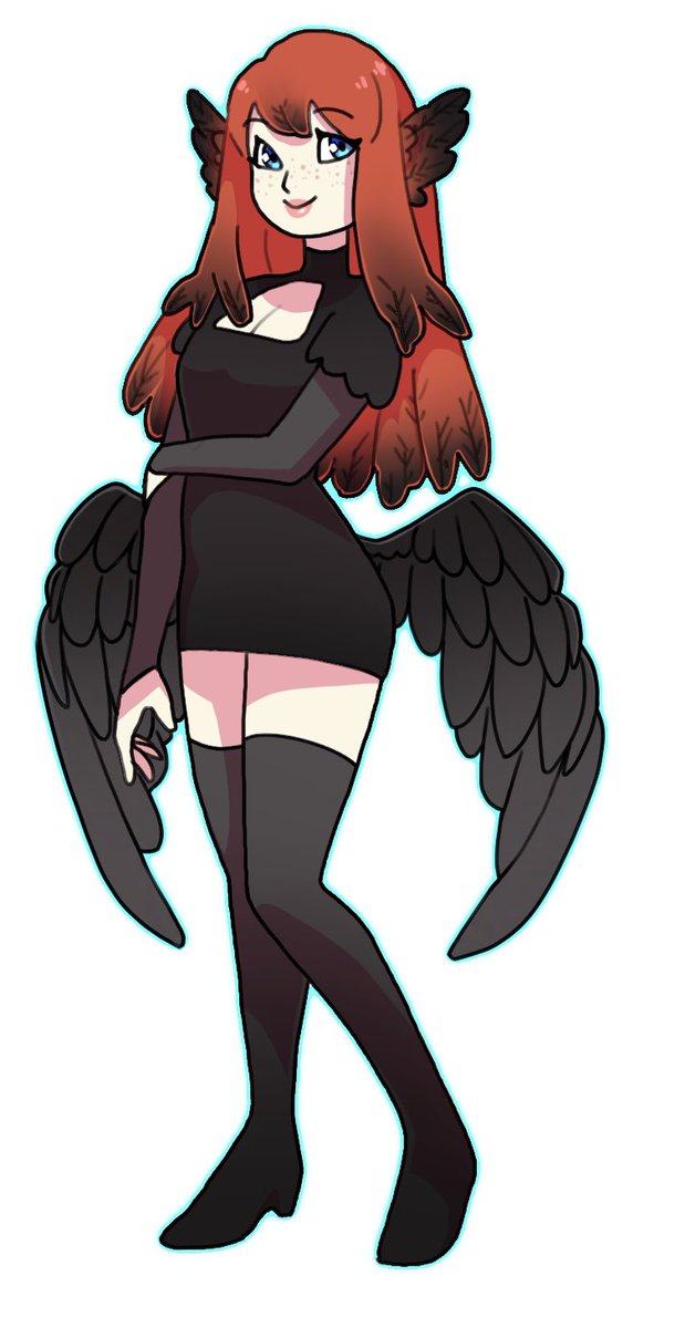 Starlight_Raven's tweet image. Hi, Birdies! 🖤
#PNGtubers #birdsona #birdtuber 
🎨: @ladynefeli