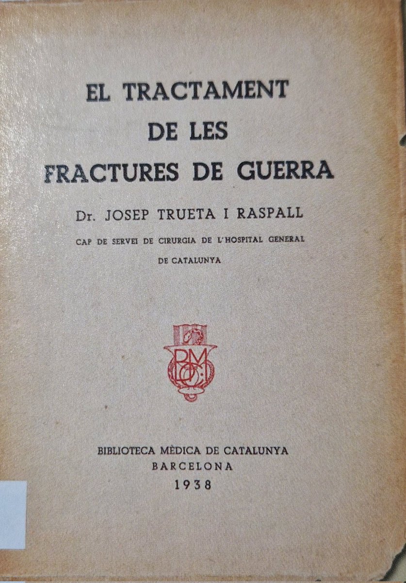 deleslletres's tweet photo. En constatar Jaume Miravitlles la importància de l'avanç científic del mètode Trueta, va fer traduir el llibre al francès i a l'anglès, fet q va atraure americans i britànics que van venir per conèixer in situ el miracle Trueta.
Miravitlles va néixer a Figueres 18 febrer 1906 https://t.co/o5OOkdbh1z