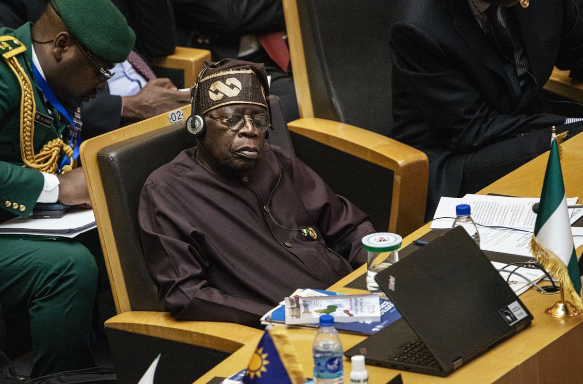 AishaYesufu's tweet image. Bola Ahmed Tinubu aka #TSIP
The Sleeping Illegitimate President