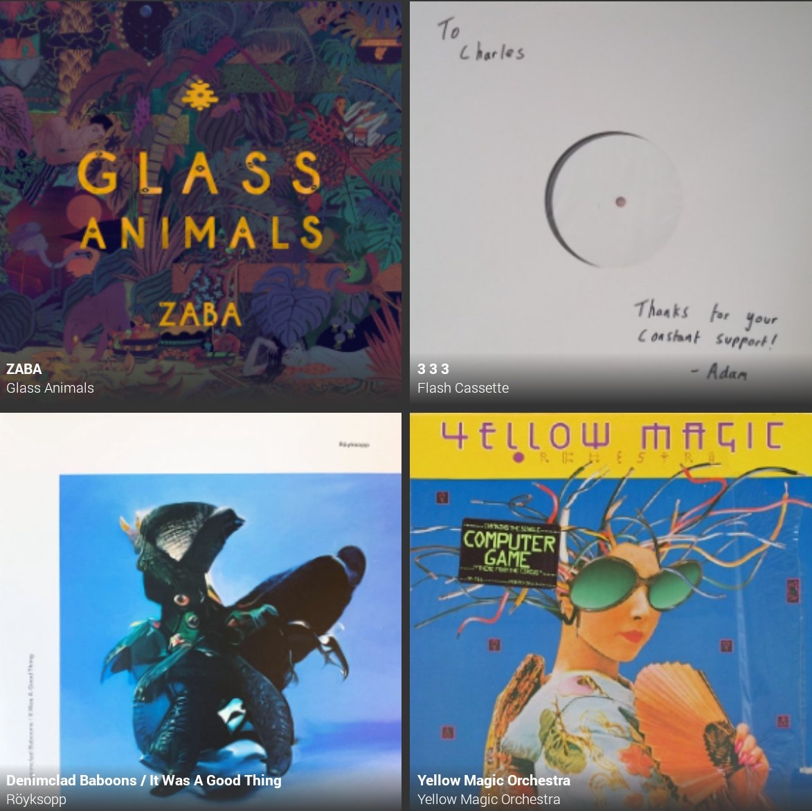 KorgEDM's tweet photo. My favourite record in my collection - Flash Cassette
Glass Animals (2014)
Flash Cassette (2020)
Röyksopp (2022)
Yellow Magic Orchestra (1979)
Indie Rock, Synthwave, Disco, Funk, Synthpop, Electro
#vinyl #records #vinylrecords #FlashCassette #synthwave #disco #funk #electro https://t.co/KPEXAxmkH6