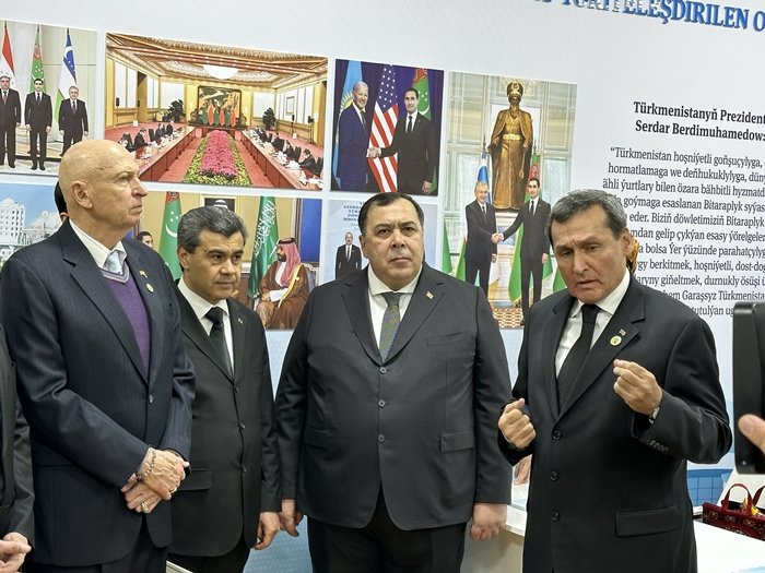 nCa_Ashgabat's tweet photo. #Turkmenistan opens new training center for #diplomaticprotocol to enhance skills and understanding for professionals.
https://t.co/PMxxmo3Vib https://t.co/8biwgmKUig