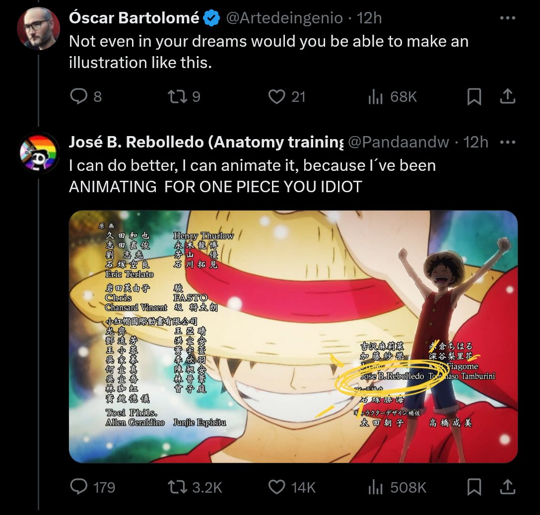 JonLamArt's tweet image. The Ignorance and Arrogance of GenAi Prompters in two pictures. OOOFFF 

Based @Pandaandwolf 

#CreateDontScrape