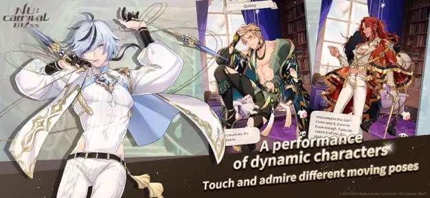 ind_img's tweet photo. Immerse yourself in the magical realm of "NU: Carnival – Bliss (Free)"! As Grand Sorcerer Huey vanishes, elemental chaos ensues. Familiars summon Eiden from another world to restore balance. Will you harness the elemental gemstones and save the Klein Continent?🌿✨ #FantasyGaming https://t.co/QwXfZPnurx