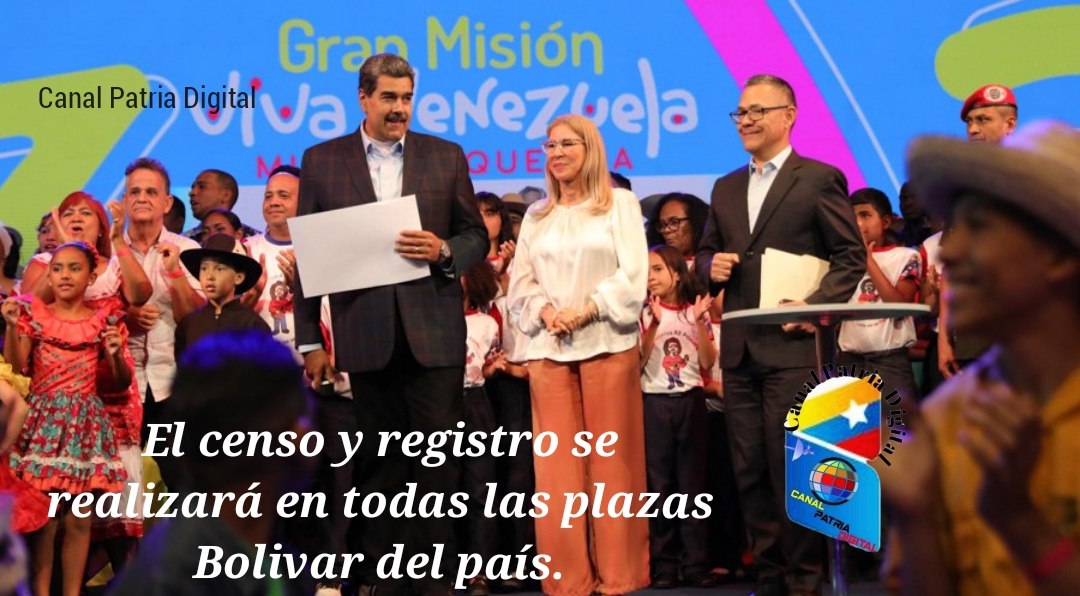 LaRedCultural's tweet photo. Invitando a los cultores de la patria para que desde el 02 de marzo al 20 de abril participen en el censo y registro de la Gran Misión Viva Venezuela.

Este censo y registro está dirigido al pueblo cultor, músicos, promeseros, coreógrafos, bailarines, portadores de saberes, etc https://t.co/fgwh9yz1GS